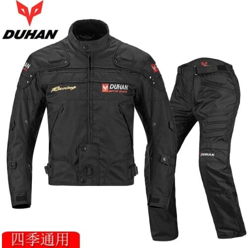 DUHAN Motorcycle winter Jackets warm protective Mens 600D Oxford Clothing motorbike Cruiser Touring Chopper Scooterski Jacket