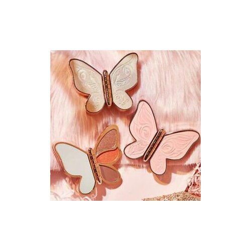 New Fashion Butterfly Palette Eye Shadow 6 Colors Lucky Koi Pearl Sequins Glitter Matte Earth Color Suitable For Novice Makeup
