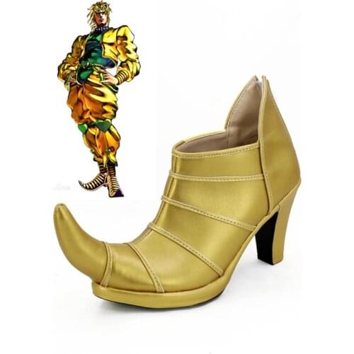 JOJOS BIZARRE ADVENTURE 3 Dio Brando Cosplay Shoes High Heel Custom Made