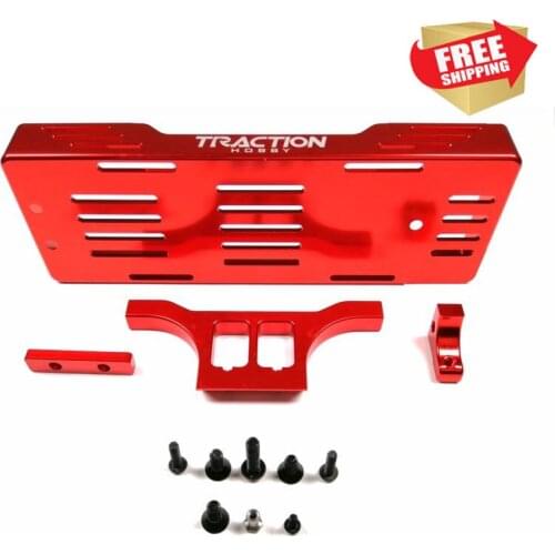 RC Radio control car KM2 TH2 TH0009 TRACTION HOBBY Cragsman center metal battery tray option upgrade parts