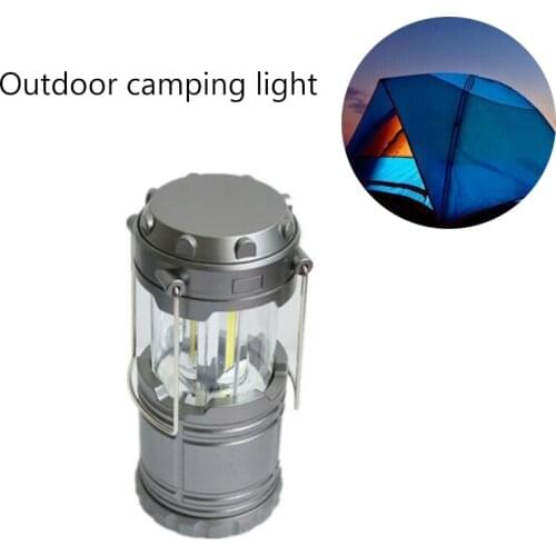 RV Camper Caravan Lamp Portable Camping Lantern COB LED Outdoor Camping Light Hiking Tent Lamp Foldable Travel