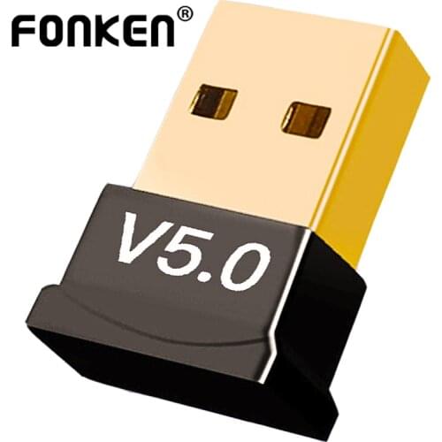 FONKEN USB Bluetooth PC Adapter Audio Receiver Wireless USB Dongle Transmitter For Ps4 Tablet PC Earphone Printer USB Connector