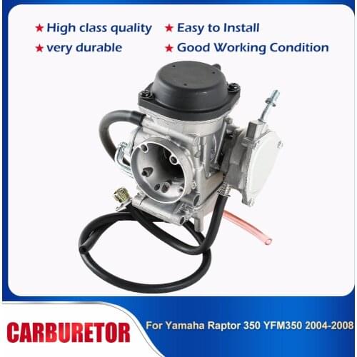 Motorcycle Aluminum Carburetor Carb For Yamaha Raptor 350 YFM350 2004-2008 2005 2006 2007