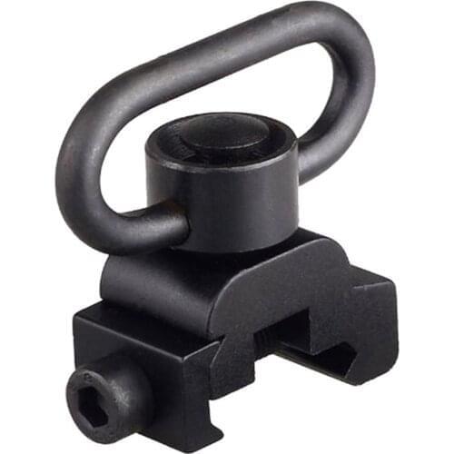 Quick Release Detach QD Sling Swivel Attachment w/ 20mm Picatinny Rail Mount HP