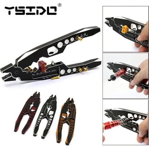 All-metal Multi-function RC Remote Control Car Assembly Wrench Solder Tool Shock Absorber Tool Nose Pliers Ball Suspension