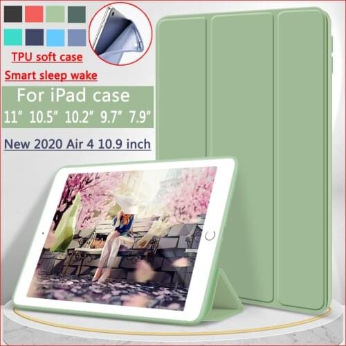 For iPad Air 4 10.9 Case Pro 11 Air 3 10.5 inch 10.2 2019 2020 / 9.7 2018 Cover for 6th 7th 8th generation Mini 1 2 3 4 5 shell