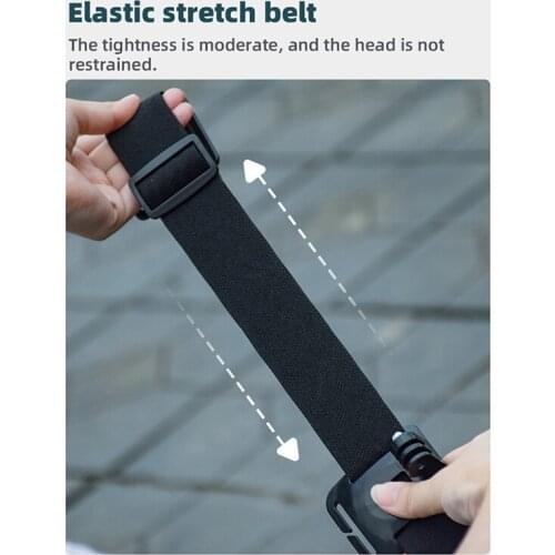 Head-Mounted Mobile Phone Holder First-Person View Video Outdoor Live Shooting With Phone Clip For iPhone Samsung Smartphones