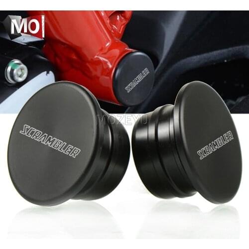 For Ducati Scrambler-Flat Track Pro Scrambler Classic/Icon/Sixty2 Motorcycle Accessories Frame Hole Caps Cover Plug Decoration