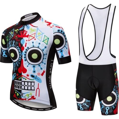 Cycling Jerseys Men Summer mtb Jersey Summer Breathable Bicycle Wear Mountain Bike Clothing S-3XL