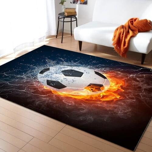 Football basketball pictures rug living room decoration rugs for bedroom living room rug home Entrance door mat kids room rug
