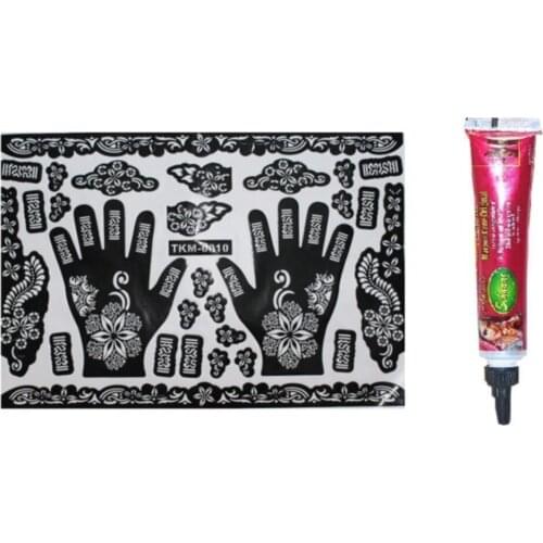 Indian henna Set-Indian henna & henna Pattern-02 хна для мехенди henna bride veil welon