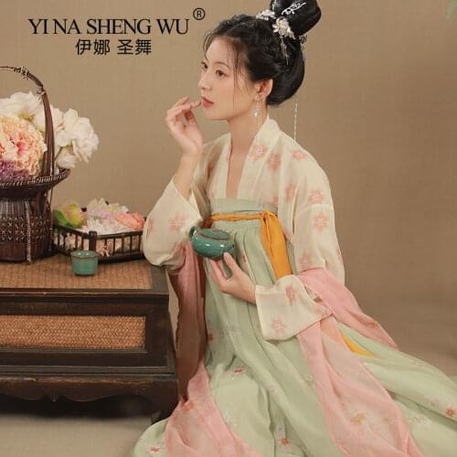 Chinese Dress Hanfu Women Costume Elegant Traditional Style Hanfu Princess Ancient Folk Tang New Suit Fairy Performance Clothing