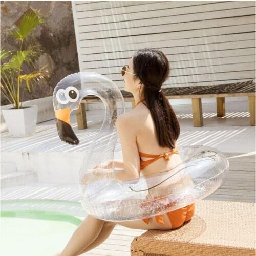 Rooxin 2020 Unicorn Flamingo Inflatable Swimming Circle Pool Float Baby Swimming Ring Water Seat Summer Party Pool Toys for Kids