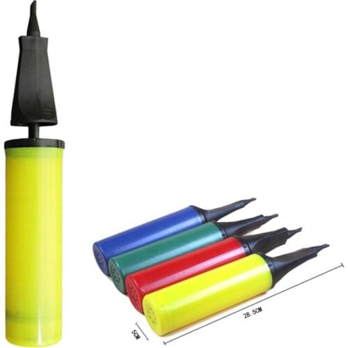 Balloon Pump Balloon Accessories Balloon Chain Hand Push Inflator Air Pump Wedding Valentine Birthday Party Decoration Supplies