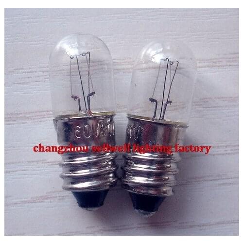 New!miniature Light Bulbs 60v 3w E10 T10x28 A964