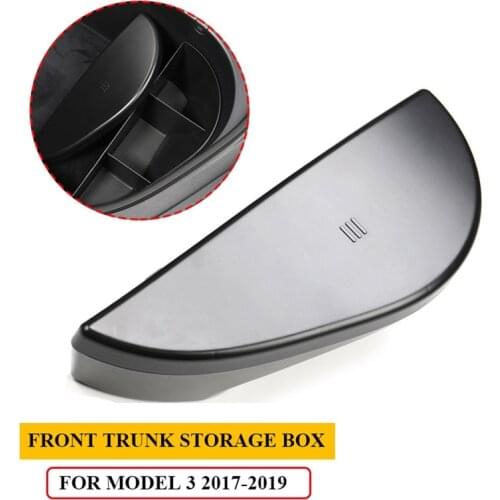 For Tesla Model 3 2017 2018 2019 Front Trunk Storage Box Trunk Storage Tray Interior Modification Accessories Right