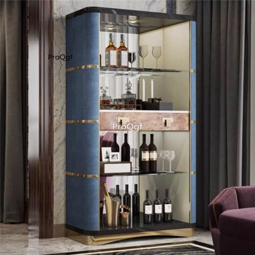 Prodgf 1Pcs A Set Home As photo show Wine Cabinet