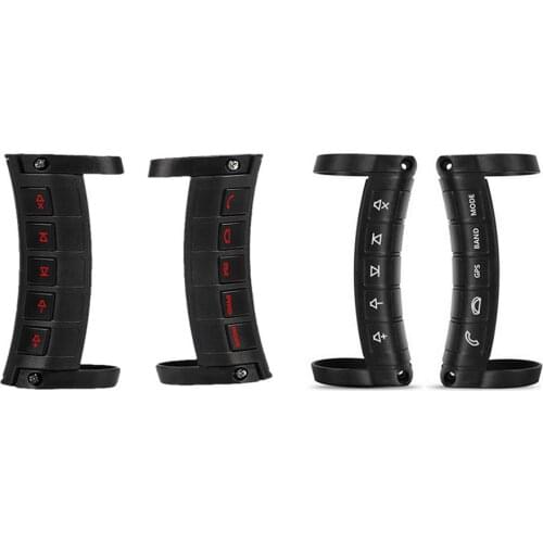 Luminous Edition Universal Square Control Steering Wheel Controller Universal Wireless Multi-function Stereo DVD GPS Navigation