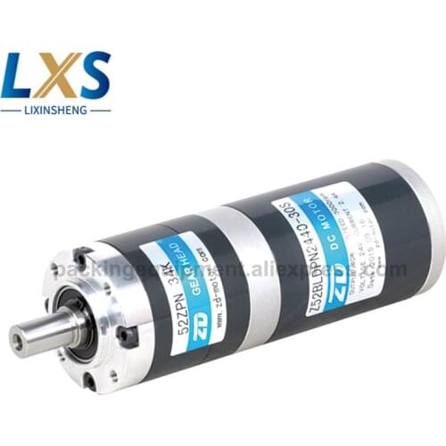 ZD DC Brushed Motor Z52DP2440-30S / 52PM 28.73K 40w 24V Planetary Transmission Motor