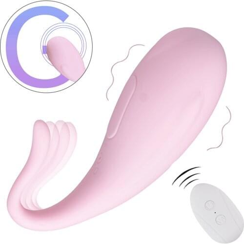 10 Frequency USB Charging Vibrating Egg Remote Control Vibrators Sex Toys for Women Exercise Vaginal Kegel Ball G-spot Massager