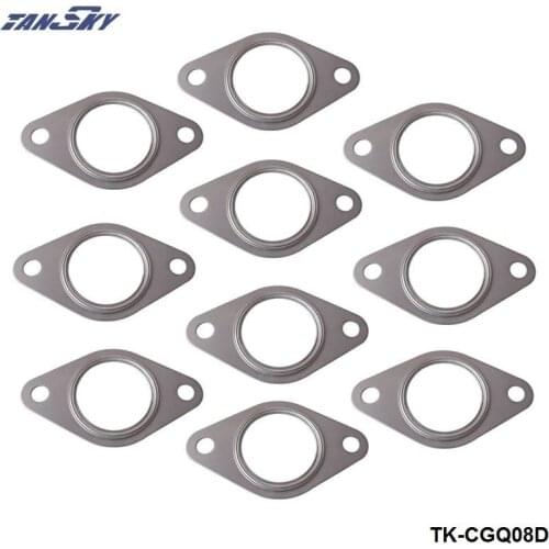 10PCS/LOT EPMAN ALUMINUM WASTEGATE DUMP PIPE TUBE FLANGE GASKET 35MM/38MM TURBOCHARGER TK-CGQ08D