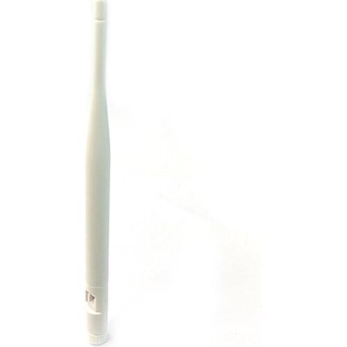 1PC WIFI Antenna 2.4GHz 6dBi SMA Male Wireless WLAN White Floding Aerial 20cm For PCI Card Modem Router NEW