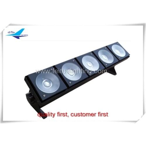 Free shipping 2pcs/lot Bar Linear COB Blinder Matrix Light 5x30w Panel RGBW 4in1 5 Eyes Strip Stage DJ Disco Power Wash Lights