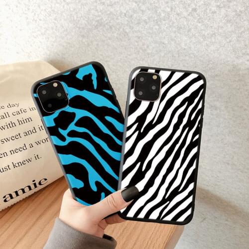 Case For Samsung Galaxy A50 A51 A70 A71 A11 A20E A31 A40 A21S S10 S20 FE S9 S8 Note 9 10 20 Plus TPU Zebra Clip Art Print Cover