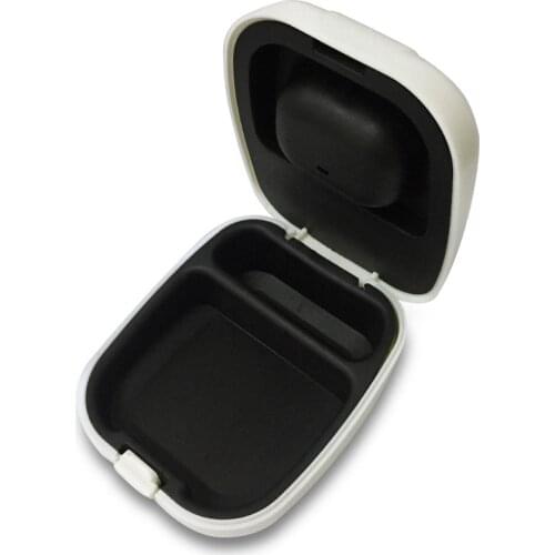 Hearing Aid Case Hard BTE Storage Case Holder with Battery Slot