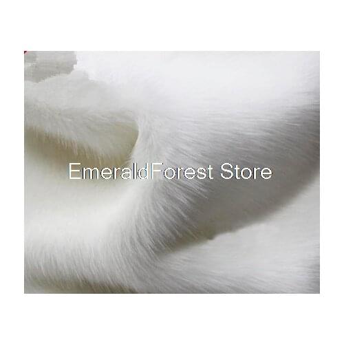 Imitation fox fur fabric Faux fur garment fur collar Carpet decorative plush fabric counter manual DIY 50cm*170cm