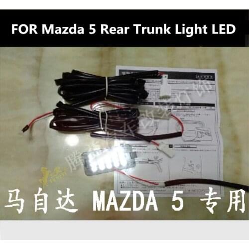 FOR Mazda 5 Rear Trunk Light LED Car Interior Trunk Door Reading Light Car Light Modification
