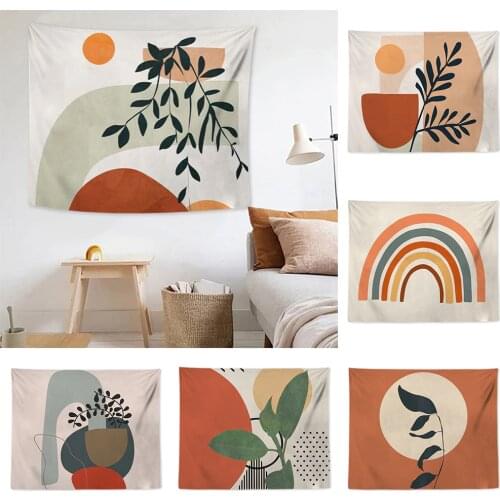 Tapestry Nordic Tapestry Wall Hanging Chambre Fille Creative Picnic Blanket Boho Decor Christmas Decoration for Home Wall Cloth