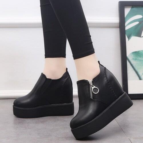 Haiqun Women's Wedge Ankle Boots