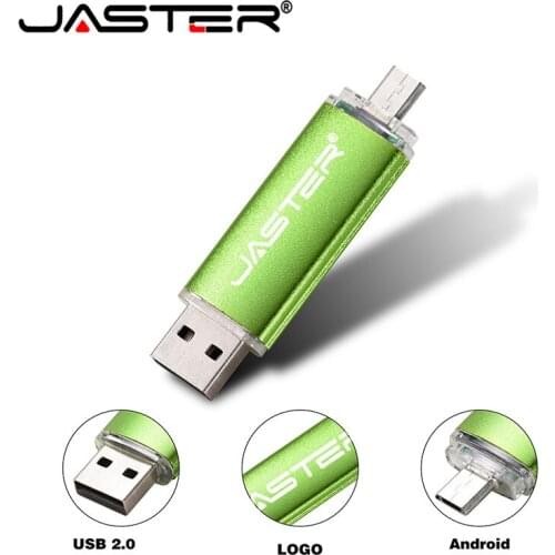 Hotsale JASTER OTG USB Flash Pen Drive 512GB 256GB 128GB 64GB 32GB 16GB USB Stick 2.0 Pendrive flash usb stick pen