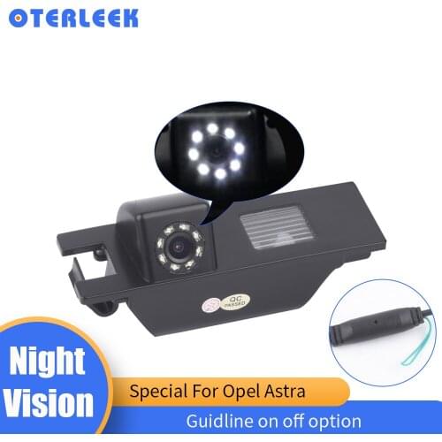 Good Night Vision Reverse Camera Special for Opel Astra Corsa Meriva Vectra Zafira FIAT Grande Punto With 8 LED lights