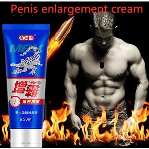 50ML Penis Massage Cream Man Penis Enlargement Cream Increase Growth Extension Delay Cream Increase Erection Hardness Sex Delay