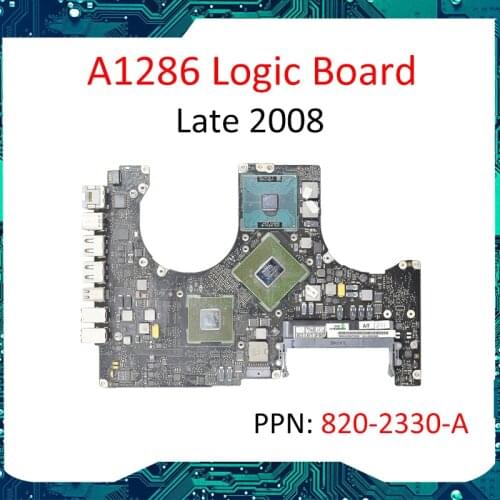 820-2330-A for MacBook Pro Unibody 15" A1286 2008 2.4GHz MB470 M98A Logic Board MOTHERBOARD