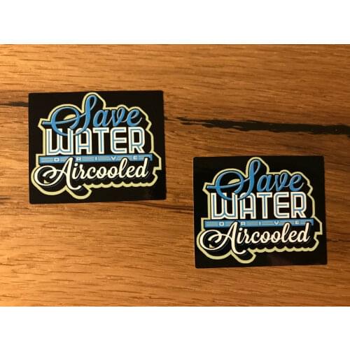 Aircooled Sticker Air Cooled Bus Tuning Oldtimer Oldschool Air Boxer # 393