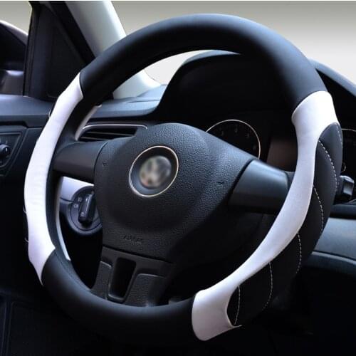 New Car steering wheel cover For diameter 35/36/38/39/40 cm car four seasons set sports fashion massage cover on steering