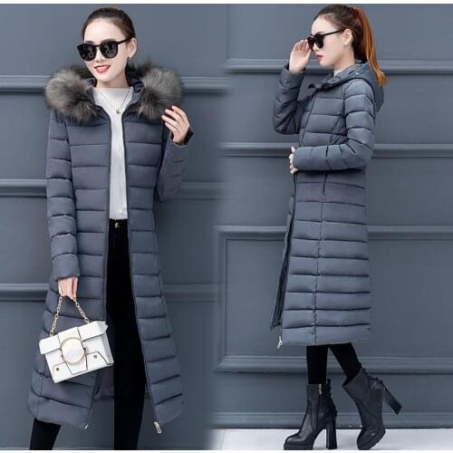 Autumn Winter Jacket Women Clothes 2020 Korean Coat Female Jacket Parka Vintage Tops Fur Collar Parkas Chaqueta Mujer ZT3846