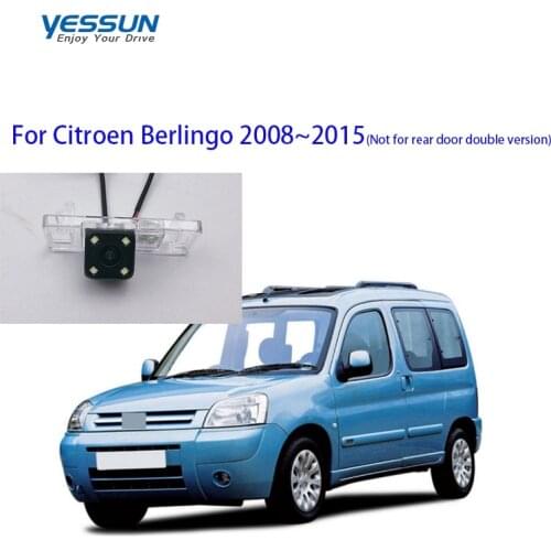 Yessun CCD Night Vision Car Rear View Reverse Backup Camera Waterproof For Citroen Berlingo 2008~2015 (Not for rear door double