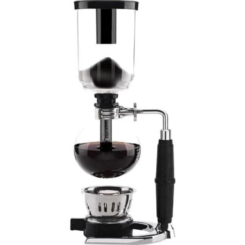 Siphon Coffee Maker Tea Siphon Pot Vacuum Coffeemaker Glass Type Coffee Machine Filter Kahve Makinas Coffee Pot