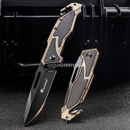 Outdoor Folding Knife Knife Sharp Portable Knife Field Survival Portable Folding Knife Knife Self-defense Knife Saber