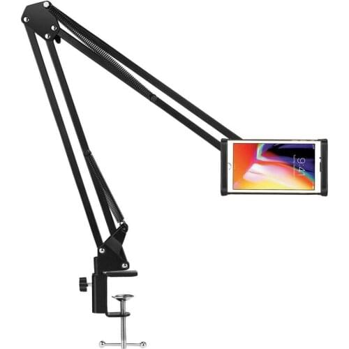 Foldable Adjustable Flexible 360 Rotating Long Arms Mobile Phone Holder Desktop Bed Lazy Bracket Phone Stand for iphone Tablet