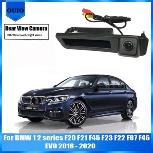 Backup Rear camera |For BMW 1 2 series F20 F21 F45 F23 F22 F87 F46 EVO 2018 - 2020 Parking Trunk Handle Camera Reversing Camera