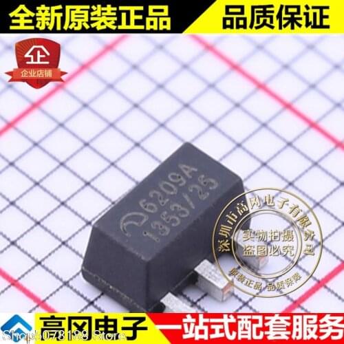 10pieces ME6209A25PG SOT-89 6209A ME 2.5V LDO