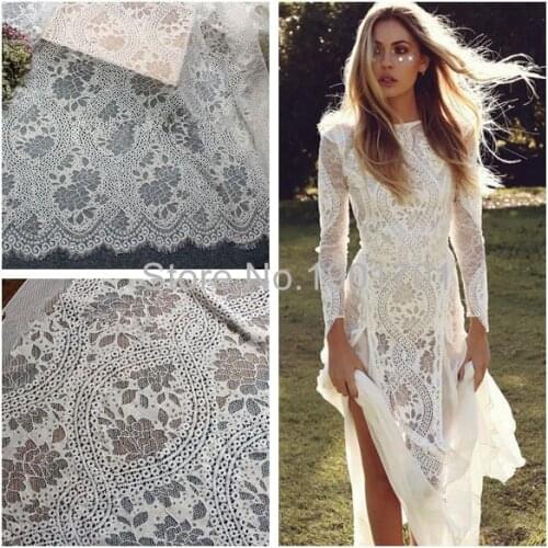 3M/piece High Content of Cotton Black Lace Fabric Width 150CM Home Furnishing Decorations DIY Manual Fashion Dress Accessories