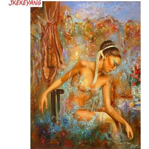 5D DIY square/round Diamond painting Beauty body art Cross Stitch Diamond Embroidery Pattern Rhinestone J1847