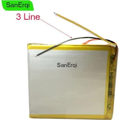 SanErqi 3 wire 3194105 3.7V 4300MAH Polymer batteries For Onda Tablet battery 3095105 V820W 16G 32G v80 Battery