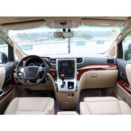 ZWNAV Android 9.0 px6 Tesla style Car DVD player GPS Navigation for Toyota Alphard A20 2008-2015 Car Multimedia player